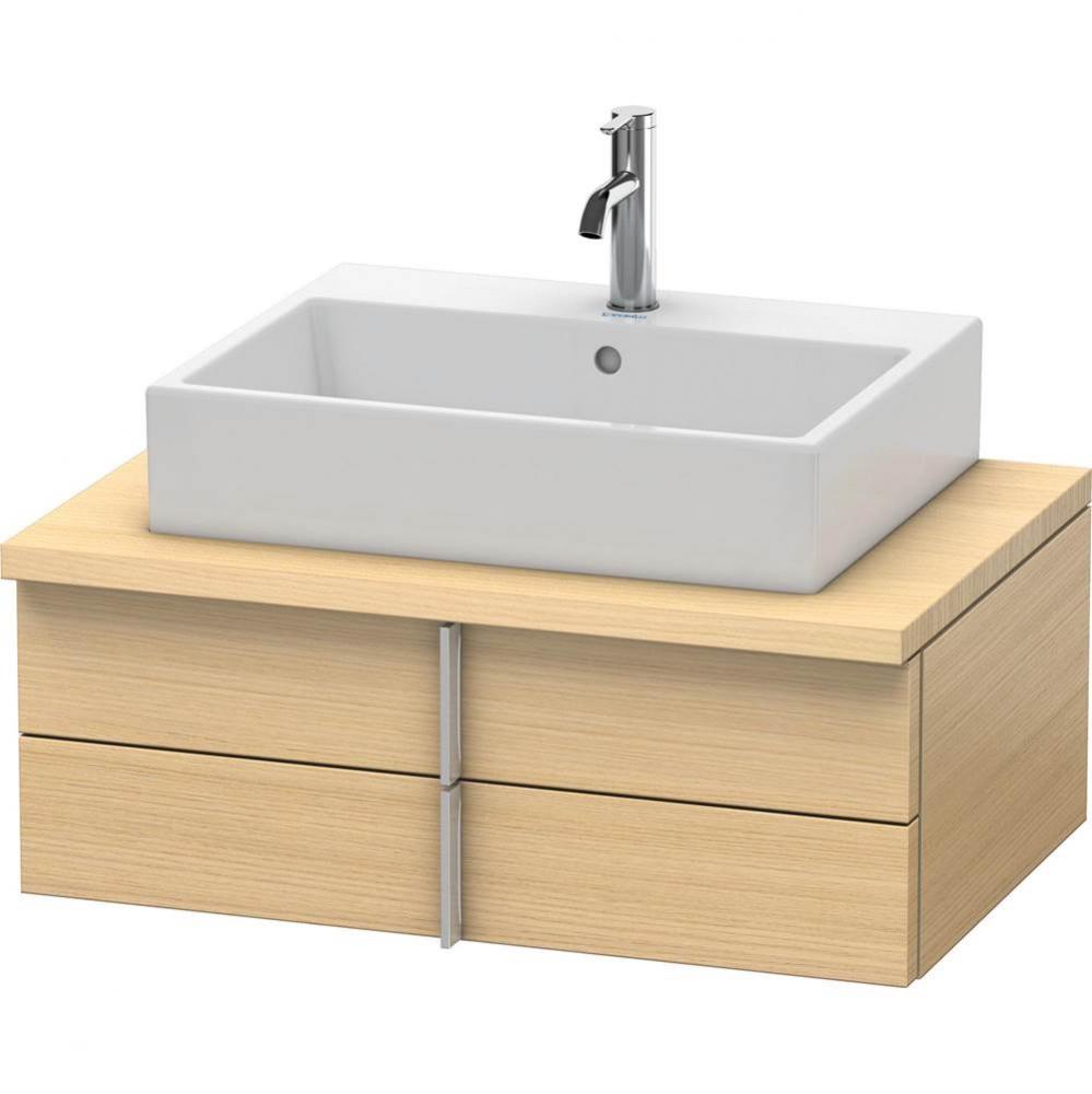 Duravit Vero Two Drawer Vanity Unit For Console Mediterranean Oak