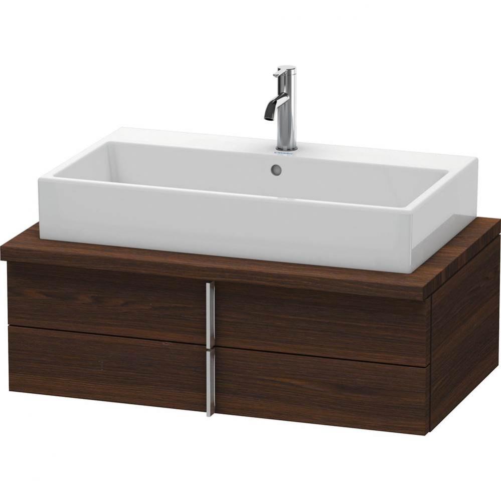 Duravit Vero Two Drawer Vanity Unit For Console Walnut Brushed