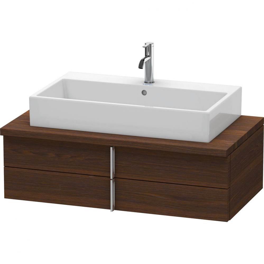 Duravit Vero Two Drawer Vanity Unit For Console Walnut Brushed