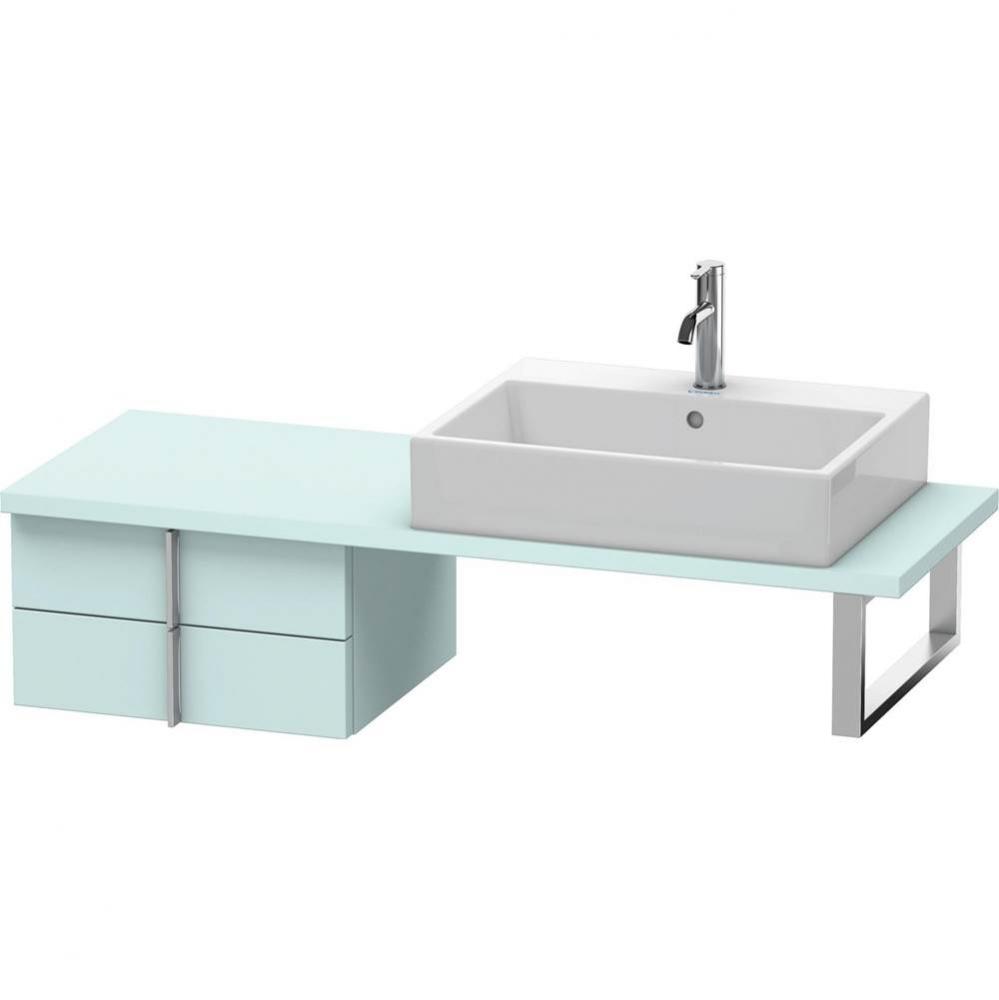 Duravit Vero Low Cabinet For Console  Light Blue Matte