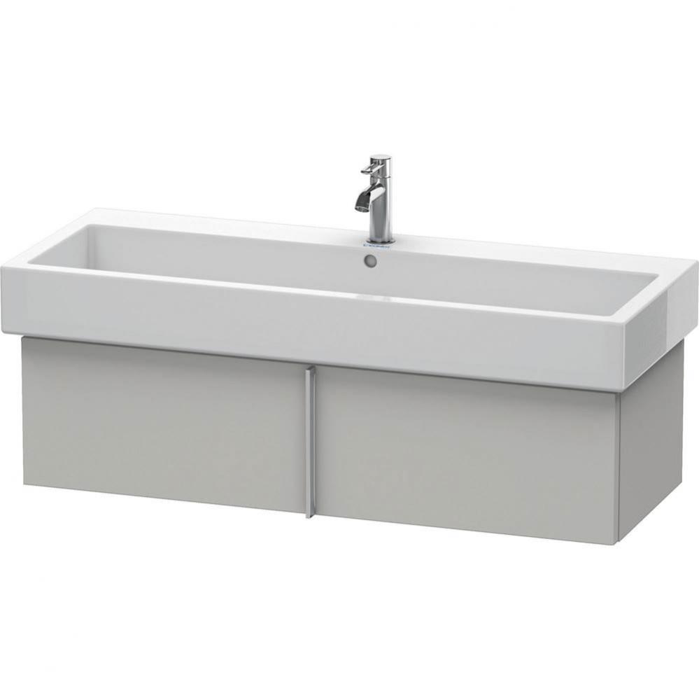 Duravit Vero Vanity Unit Wall-Mounted  Concrete Gray Matte