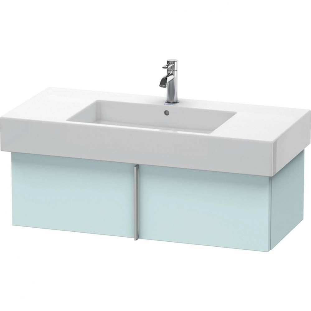 Duravit Vero Vanity Unit Wall-Mounted  Light Blue Matte