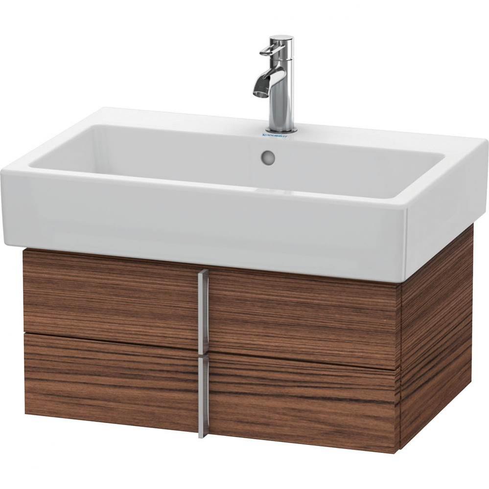 Duravit Vero Vanity Unit Wall-Mounted  Dark Walnut