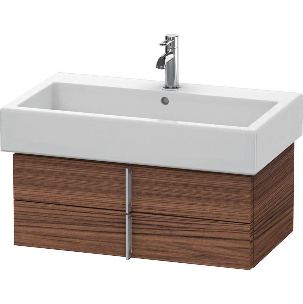 Duravit Vero Vanity Unit Wall-Mounted  Dark Walnut