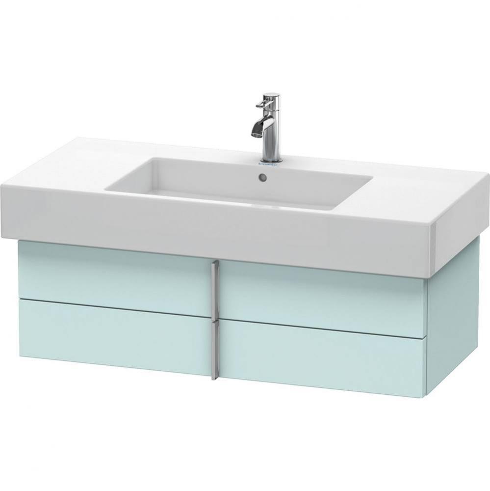 Duravit Vero Vanity Unit Wall-Mounted  Light Blue Matte