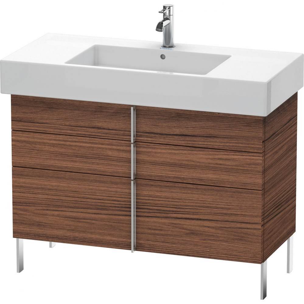 Duravit Vero Floor Standing Vanity Unit  Dark Walnut