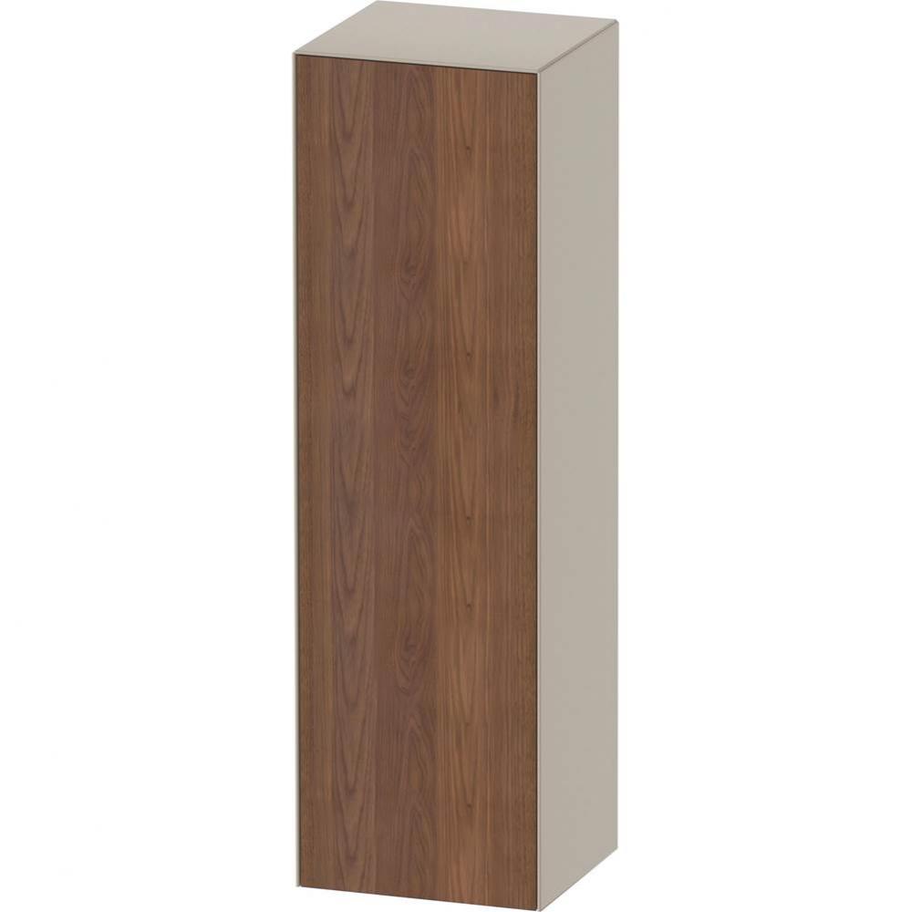 White Tulip Semi-Tall Cabinet American Walnut