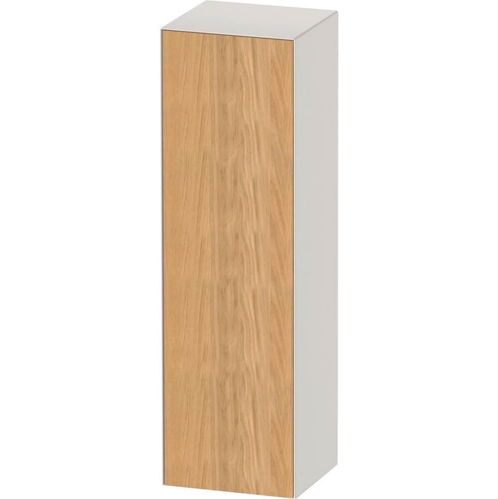 White Tulip Semi-Tall Cabinet Natural Oak