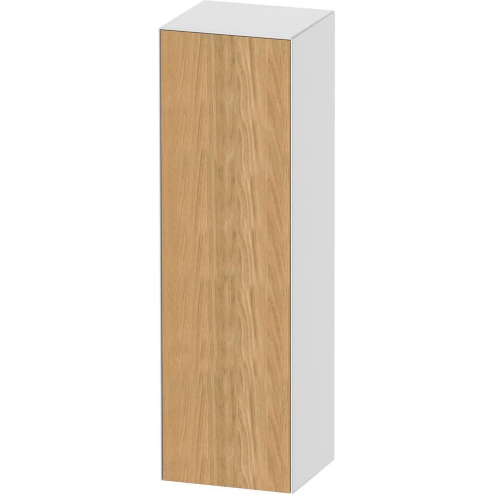 White Tulip Semi-Tall Cabinet Natural Oak