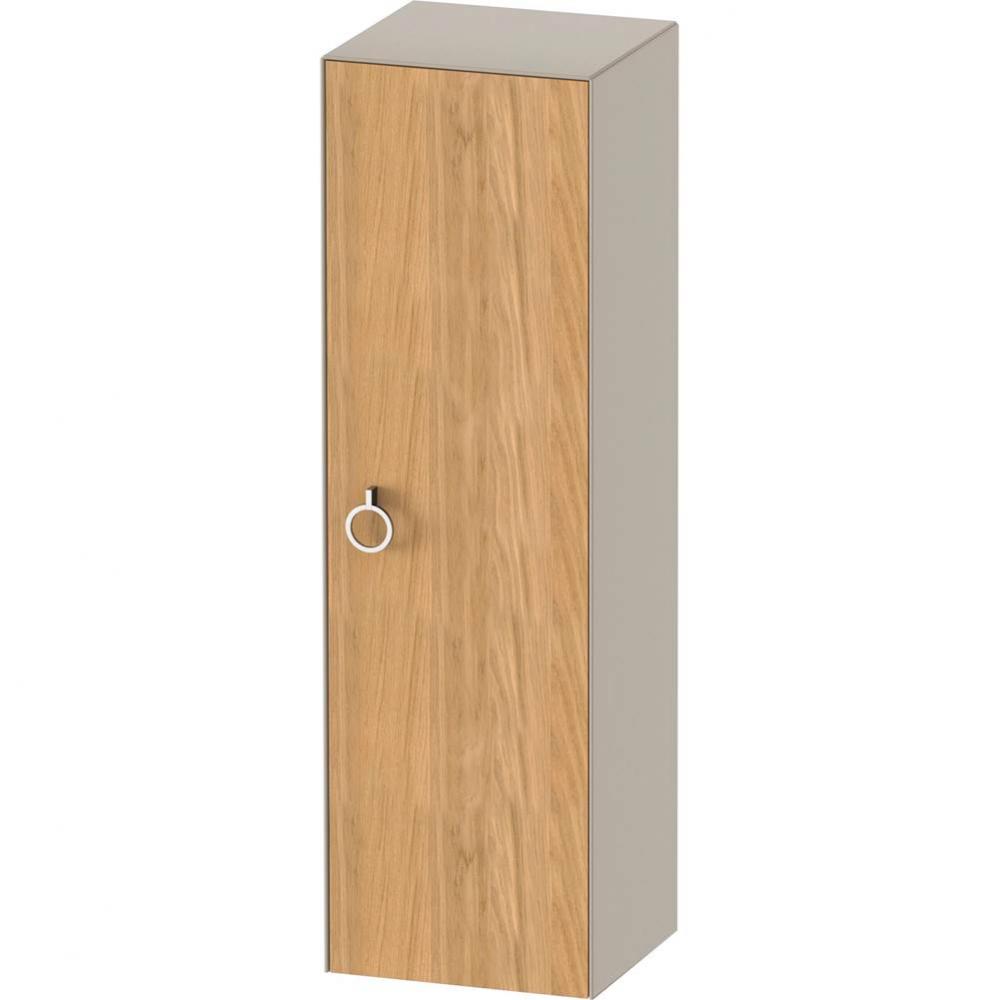 White Tulip Semi-Tall Cabinet Natural Oak