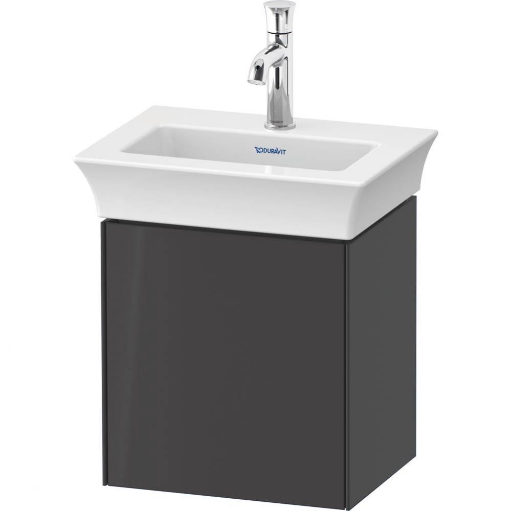 White Tulip Wall-Mounted Vanity Unit Graphite