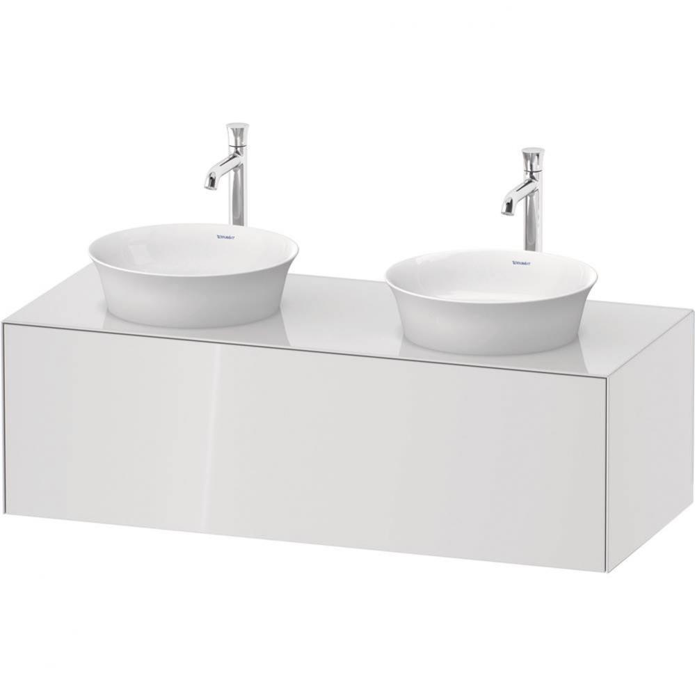 White Tulip Wall-Mounted Vanity Unit White