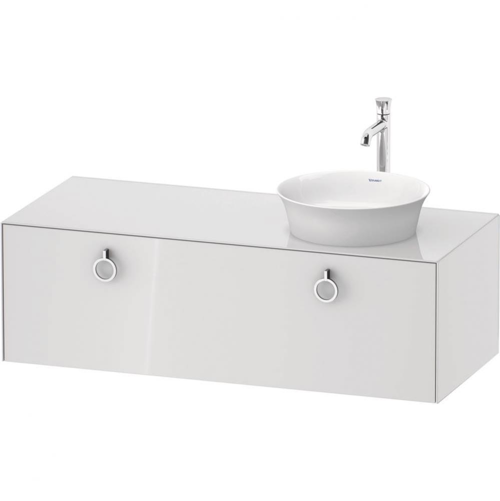 White Tulip Wall-Mounted Vanity Unit White