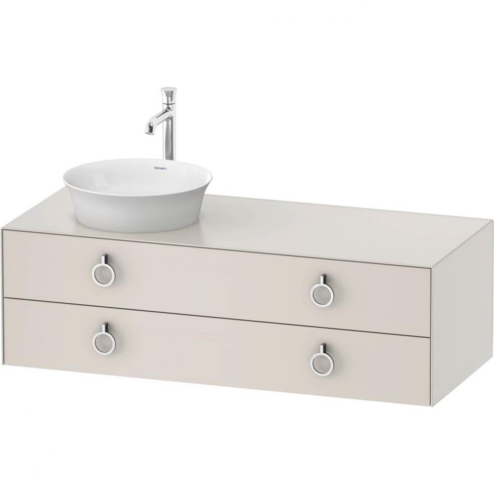 White Tulip Wall-Mounted Vanity Unit Nordic White