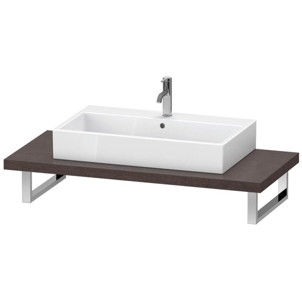 Duravit X-Large Console  Brushed Dark Oak