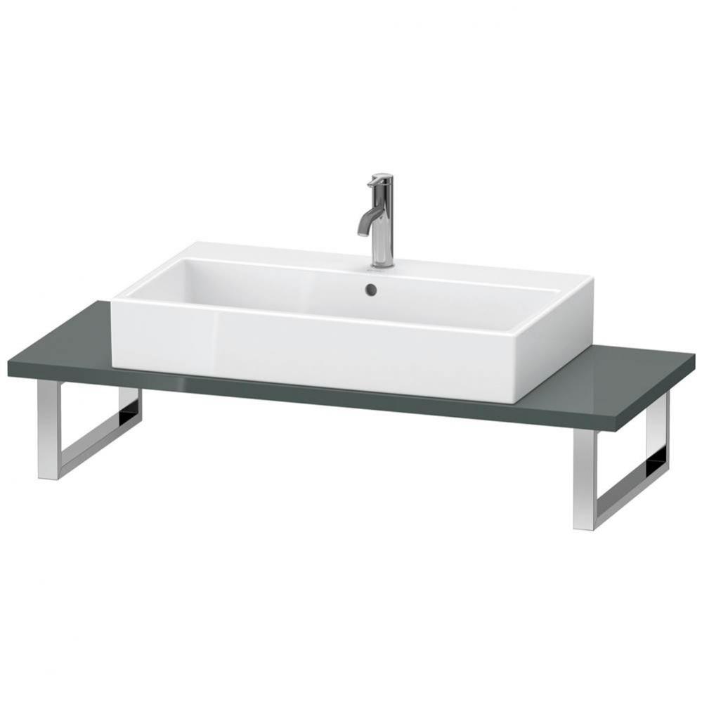 Duravit X-Large Console  Dolomiti Gray High Gloss