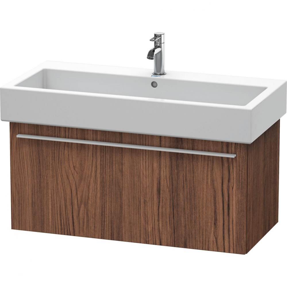 Duravit X-Large Wall-Mount Vanity Unit Walnut Dark