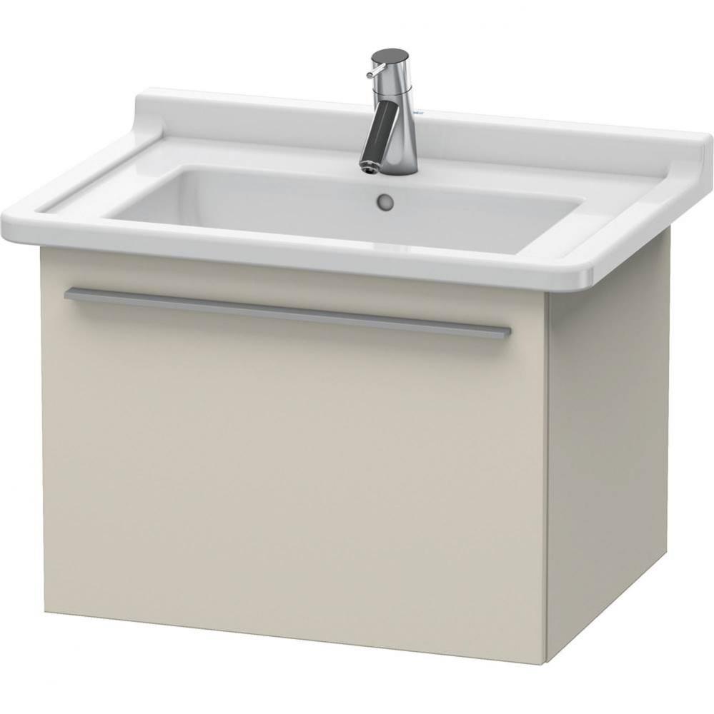 Duravit X-Large Wall-Mount Vanity Unit Taupe