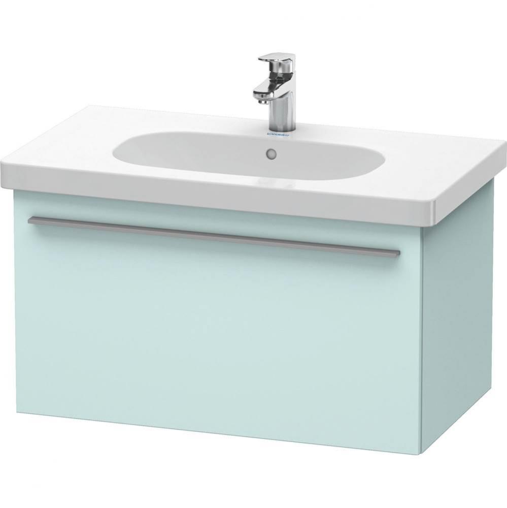 Duravit X-Large Vanity Unit Wall-Mounted  Light Blue Matte