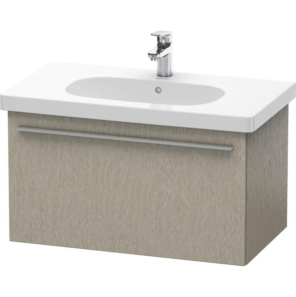 Duravit X-Large One Drawer Wall-Mount Vanity Unit Cashmere Oak