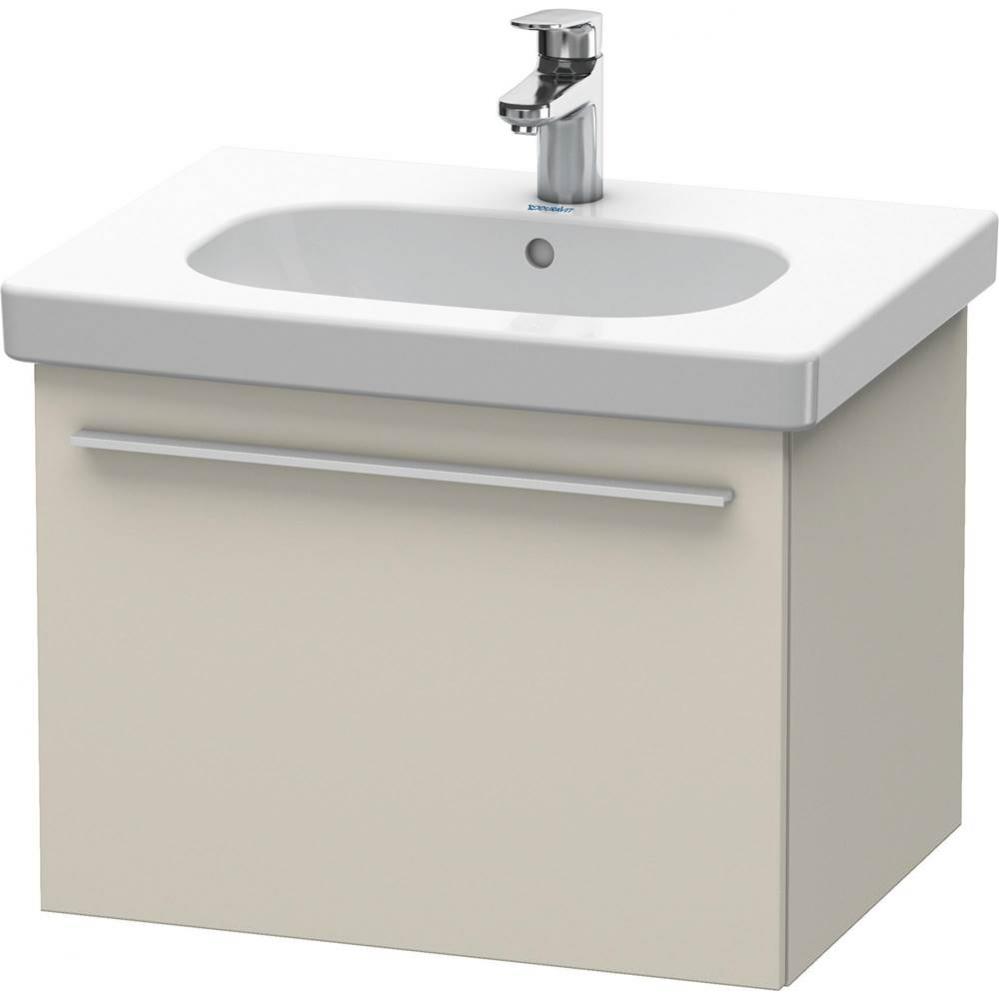 Duravit X-Large Wall-Mount Vanity Unit Taupe