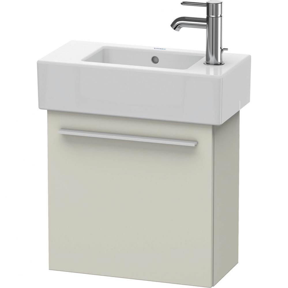 Duravit X-Large One Door Wall-Mount Vanity Unit Taupe