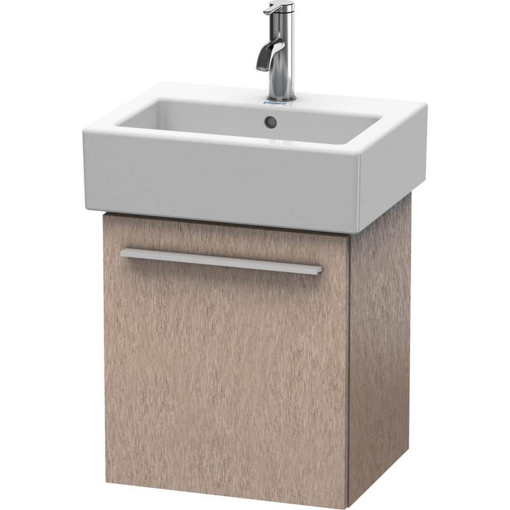 Duravit X-Large One Door Wall-Mount Vanity Unit Cashmere Oak