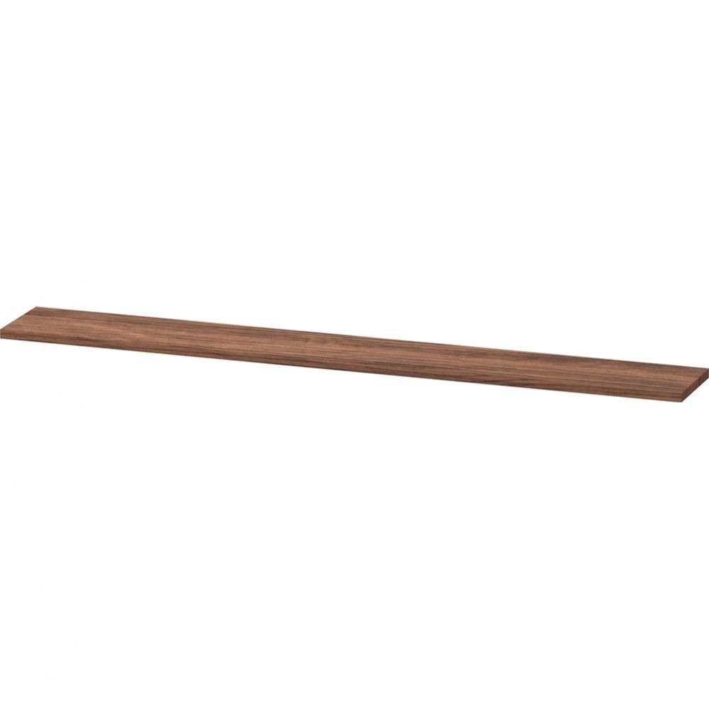 Duravit X-Large Wall Shelf Walnut Dark