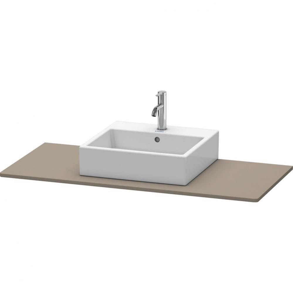 Duravit XSquare Console  Flannel Gray Satin Matte