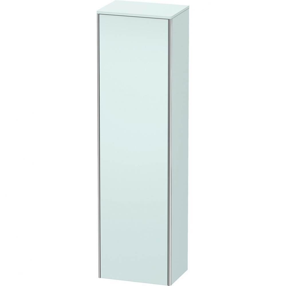 Duravit XSquare Tall Cabinet  Light Blue Matte