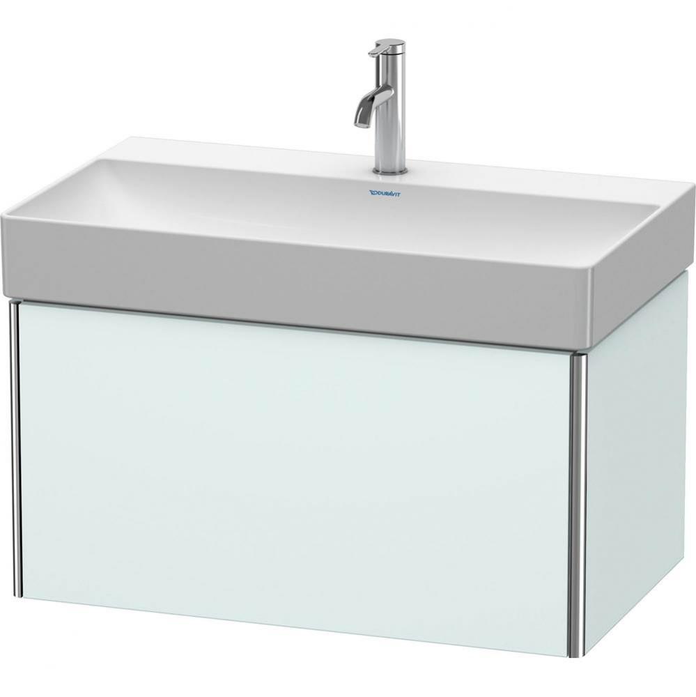 Duravit XSquare Vanity Unit Wall-Mounted  Light Blue Matte