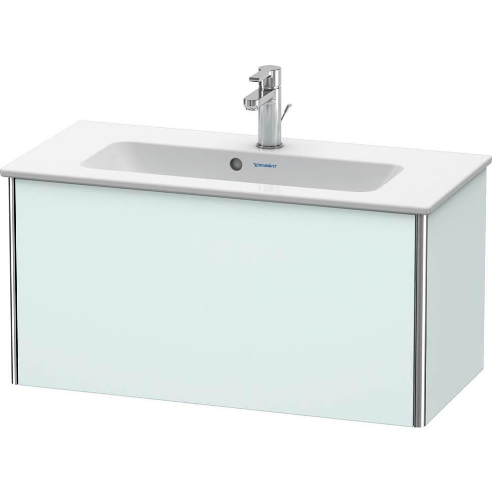 Duravit XSquare Vanity Unit Wall-Mounted  Light Blue Matte