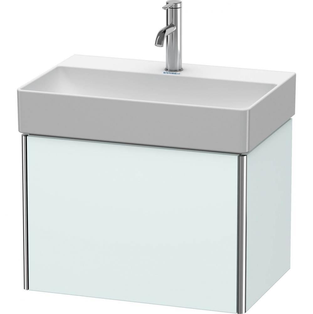 Duravit XSquare Vanity Unit Wall-Mounted  Light Blue Matte