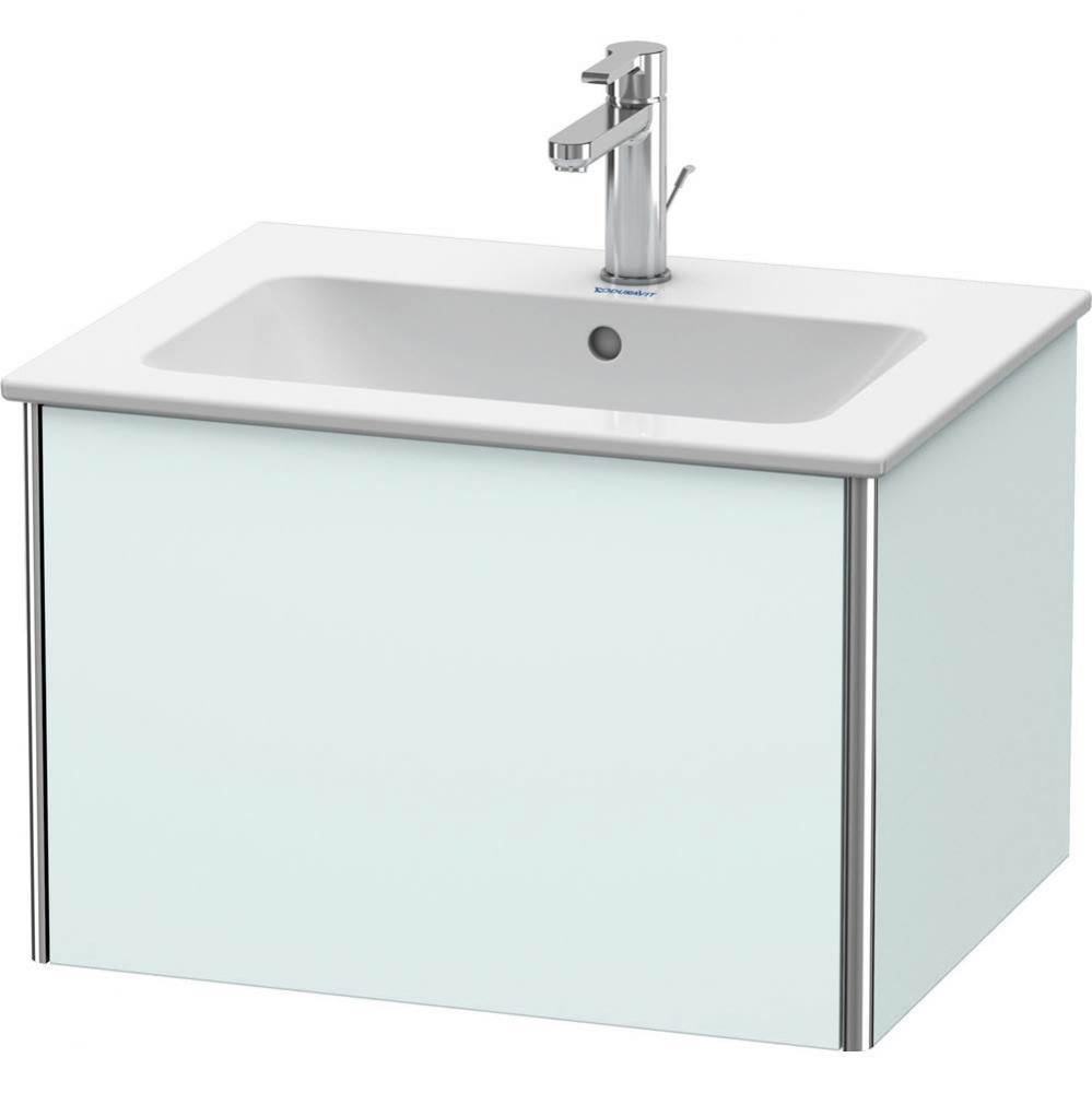 Duravit XSquare Vanity Unit Wall-Mounted  Light Blue Matte