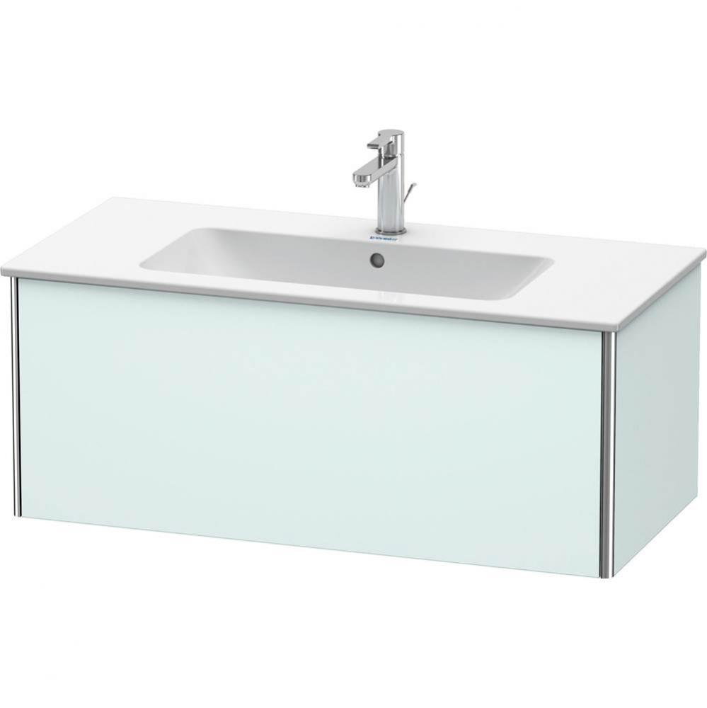 Duravit XSquare Vanity Unit Wall-Mounted  Light Blue Matte