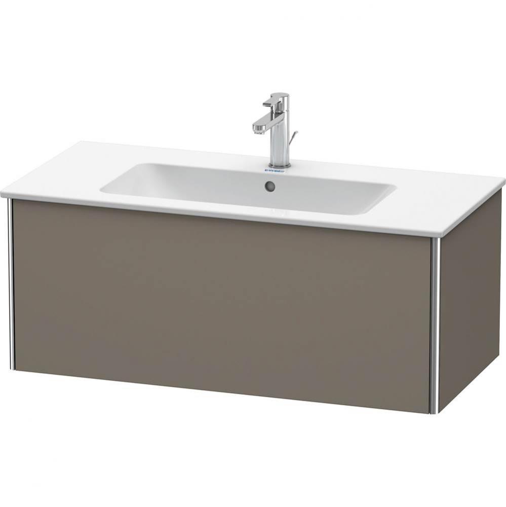 Duravit XSquare Vanity Unit Wall-Mounted  Flannel Gray Satin Matte