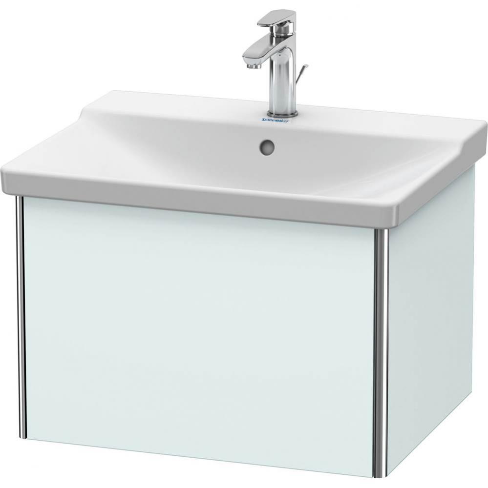 Duravit XSquare Vanity Unit Wall-Mounted  Light Blue Matte