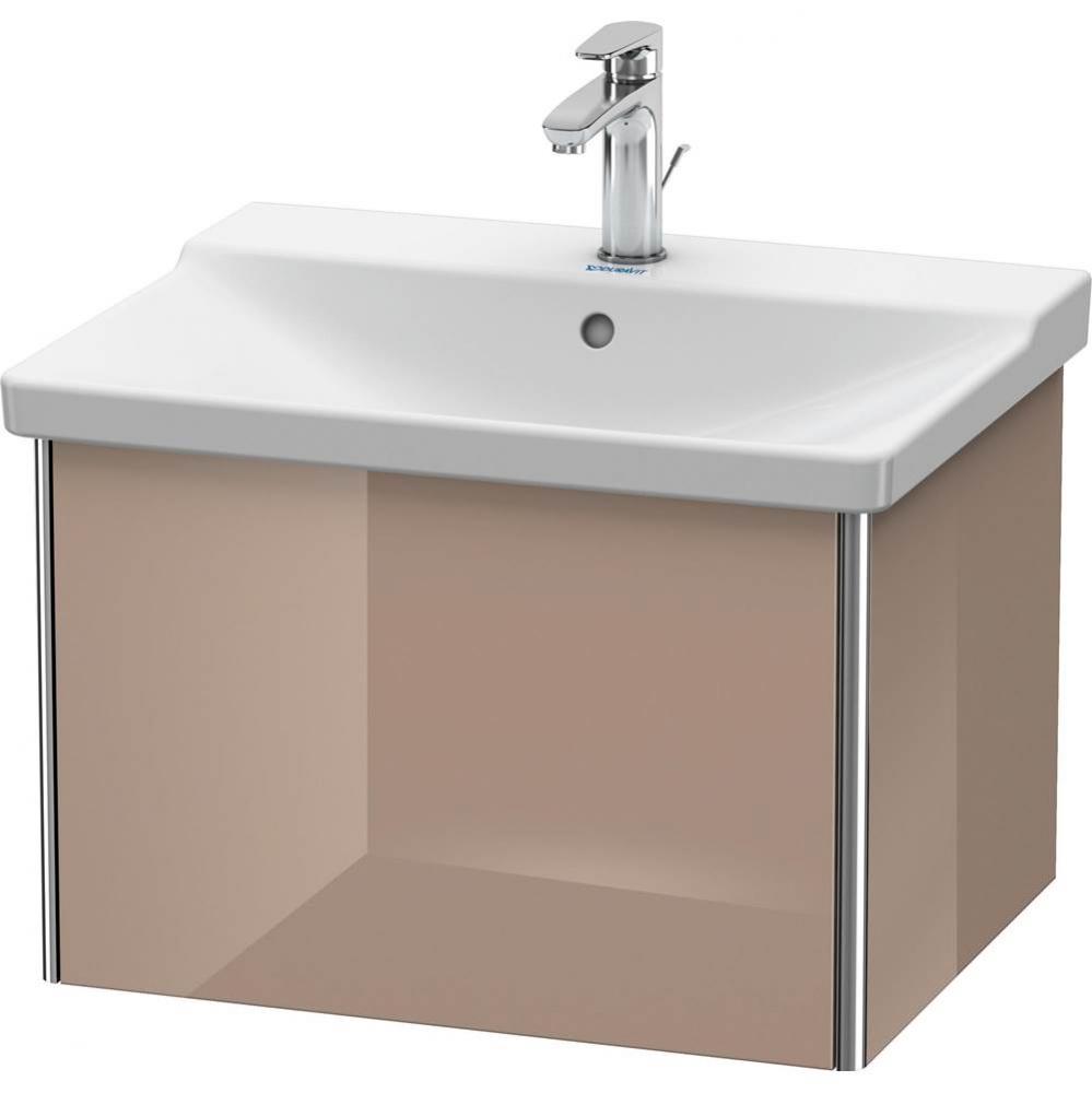 Duravit XSquare Vanity Unit Wall-Mounted  Cappuccino High Gloss