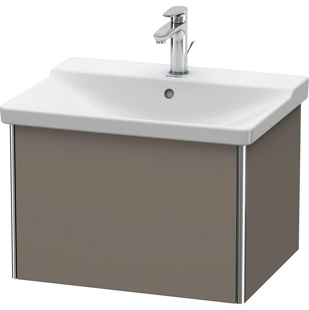 Duravit XSquare Vanity Unit Wall-Mounted  Flannel Gray Satin Matte