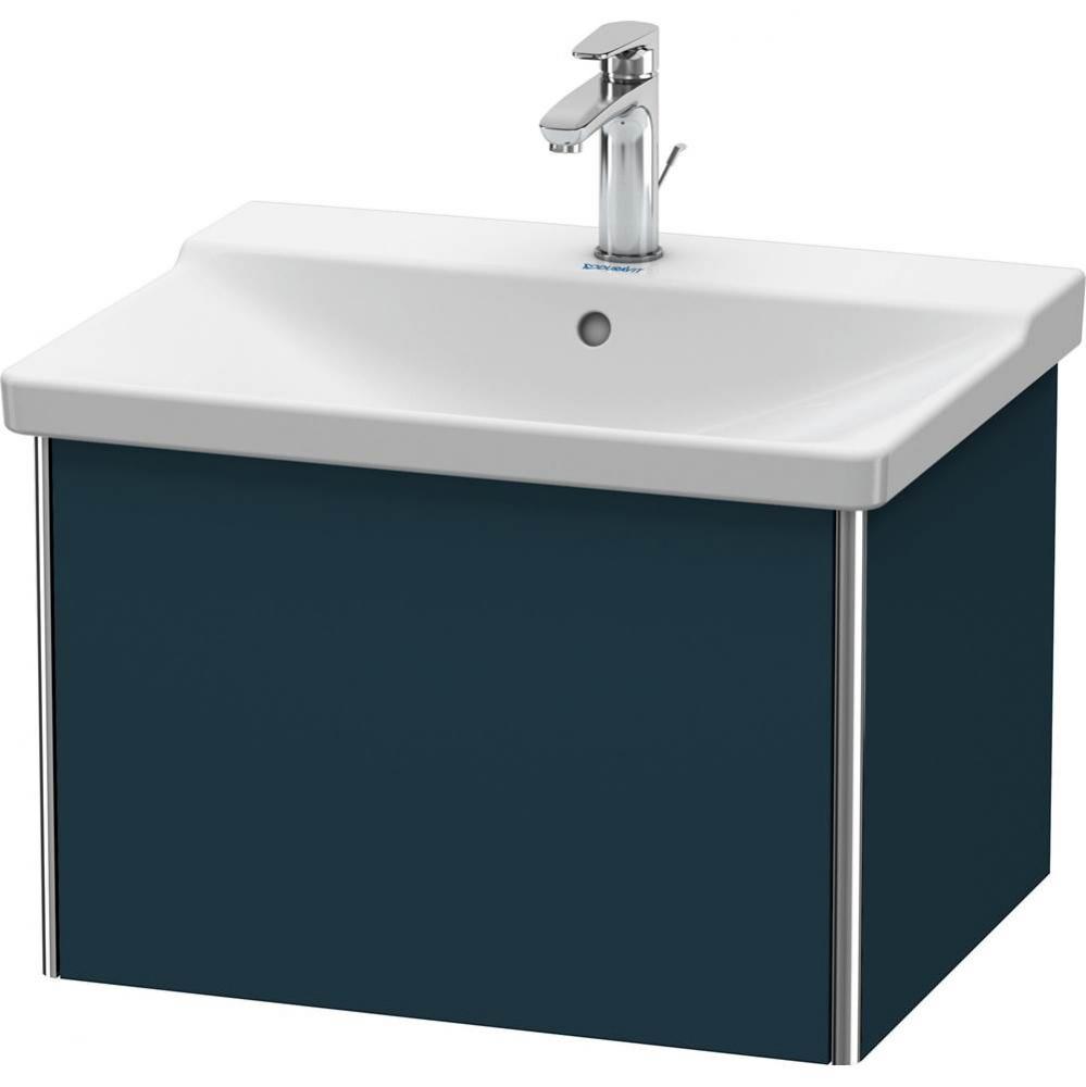 Duravit XSquare Vanity Unit Wall-Mounted  Night Blue Satin Matte