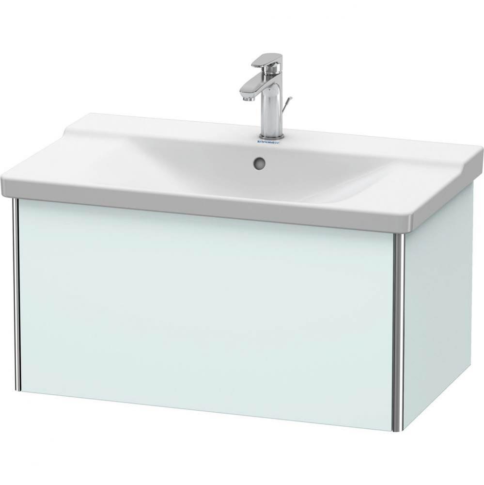 Duravit XSquare Vanity Unit Wall-Mounted  Light Blue Matte