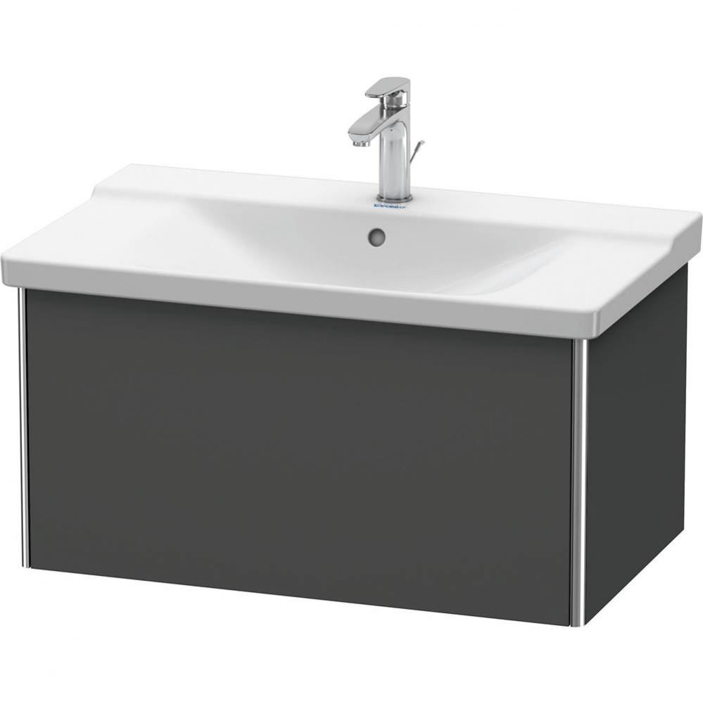 Duravit XSquare Vanity Unit Wall-Mounted  Graphite Matte