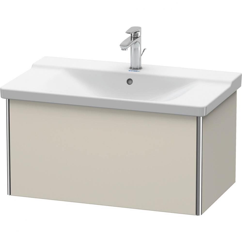 Duravit XSquare Vanity Unit Wall-Mounted  Taupe Matte