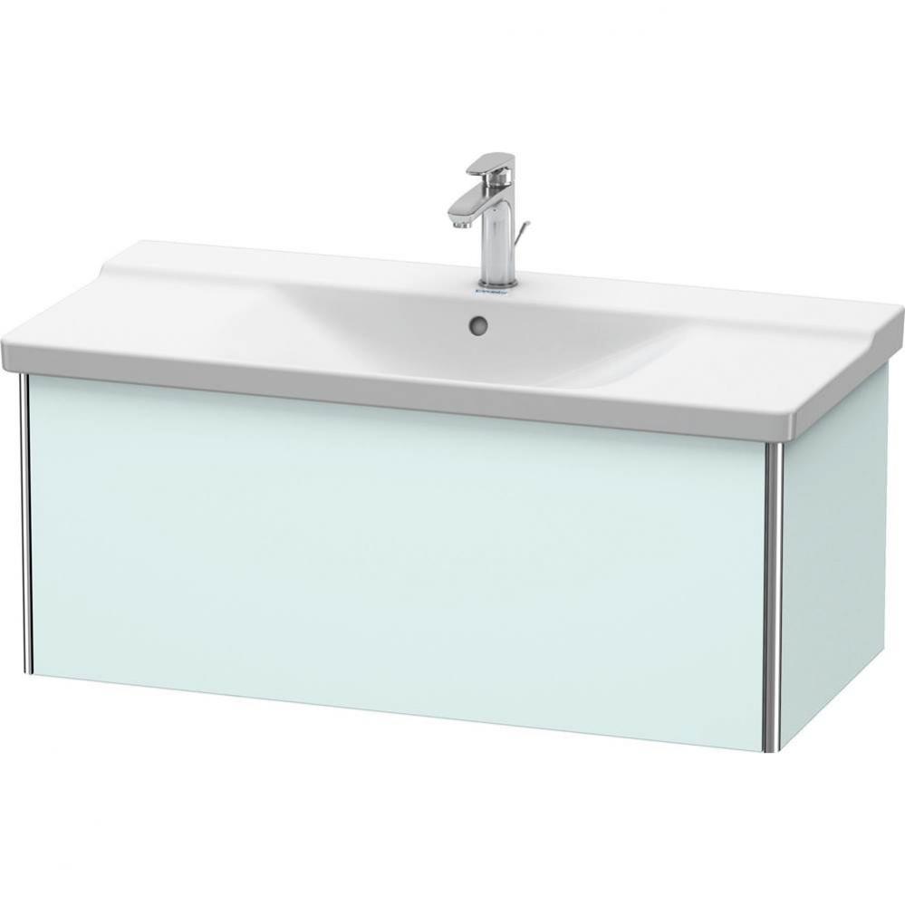 Duravit XSquare Vanity Unit Wall-Mounted  Light Blue Matte