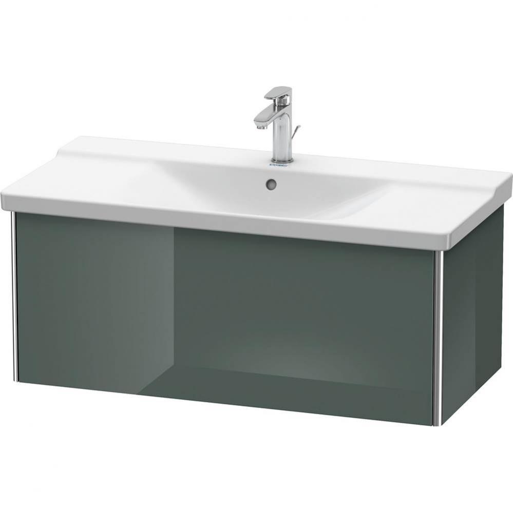 Duravit XSquare Vanity Unit Wall-Mounted  Dolomiti Gray High Gloss