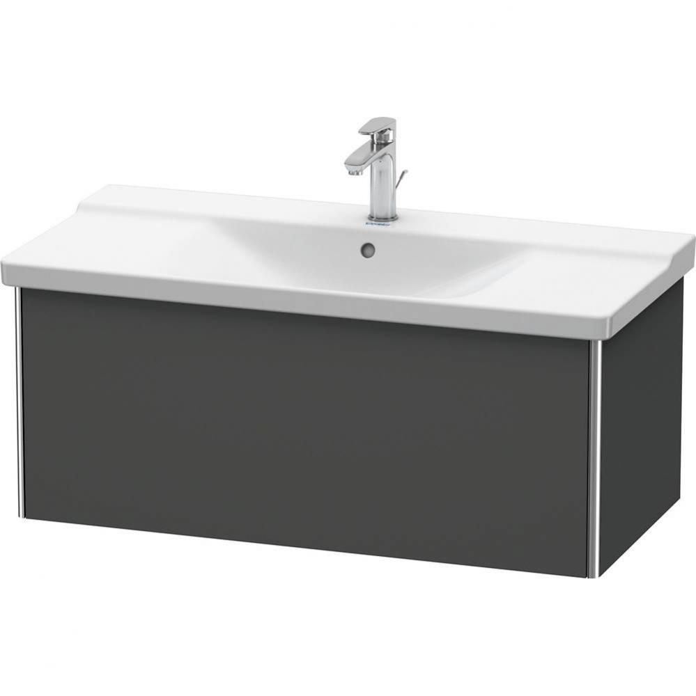 Duravit XSquare Vanity Unit Wall-Mounted  Graphite Matte