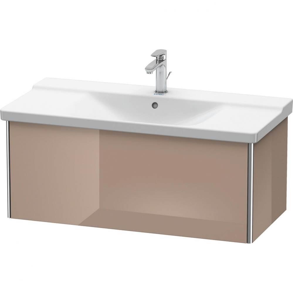 Duravit XSquare Vanity Unit Wall-Mounted  Cappuccino High Gloss