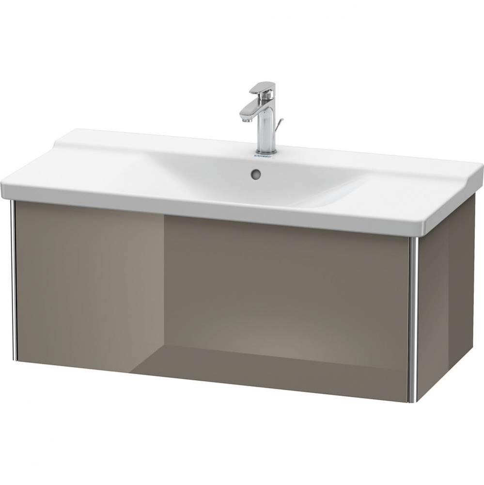 Duravit XSquare Vanity Unit Wall-Mounted  Flannel Gray High Gloss