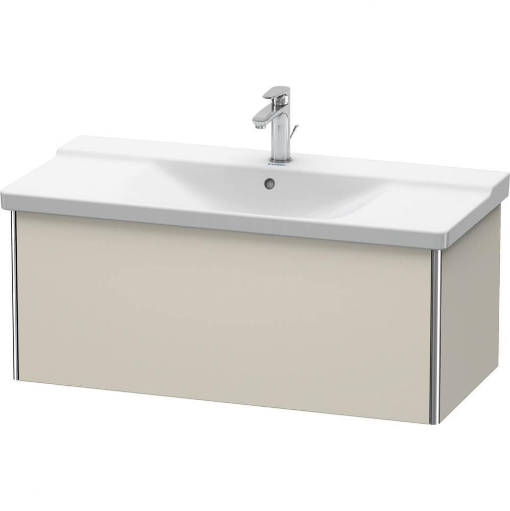 Duravit XSquare Vanity Unit Wall-Mounted  Taupe Matte