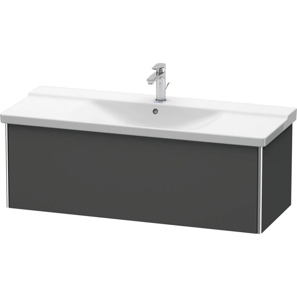 Duravit XSquare Vanity Unit Wall-Mounted  Graphite Matte